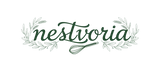 NESTVORIA Satisfy Font Logo